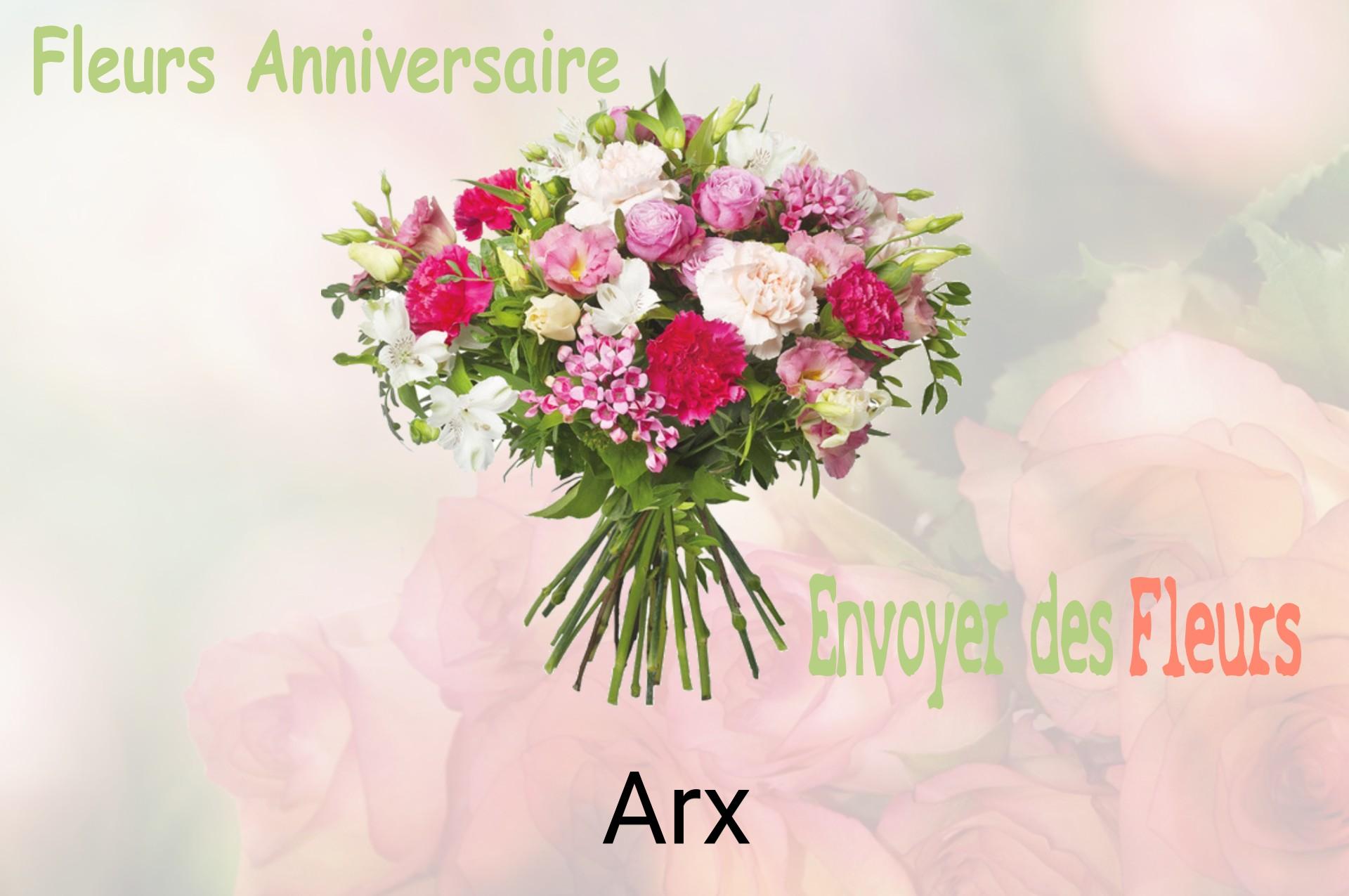 Bouquet de fleurs d’anniversaire livré à Arx